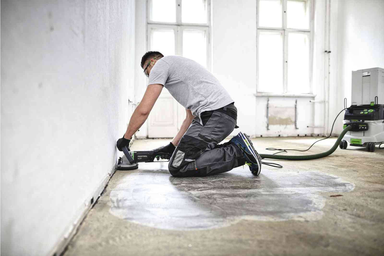 Как отшлифовать бетонный пол своими руками