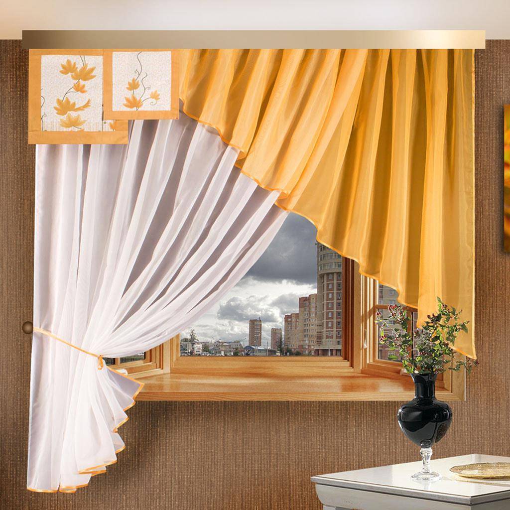 Тюль в гостиную: оформляем окна в современном стиле
