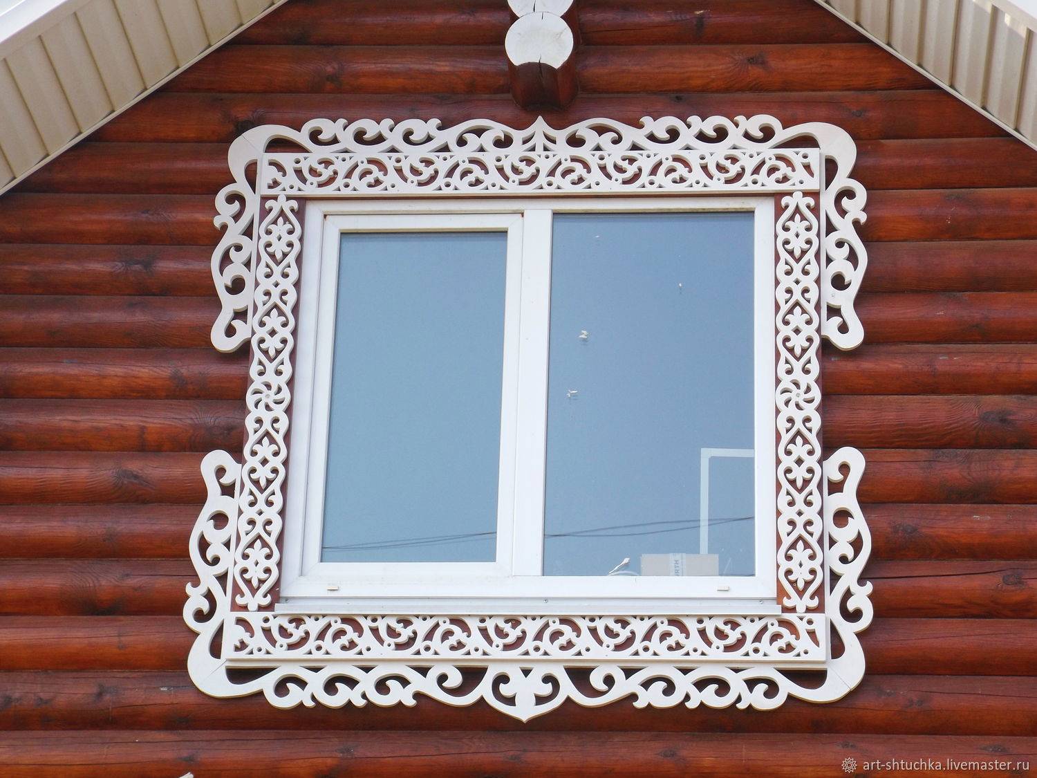 Наличники на окна внутри деревянного дома - клуб мастеров