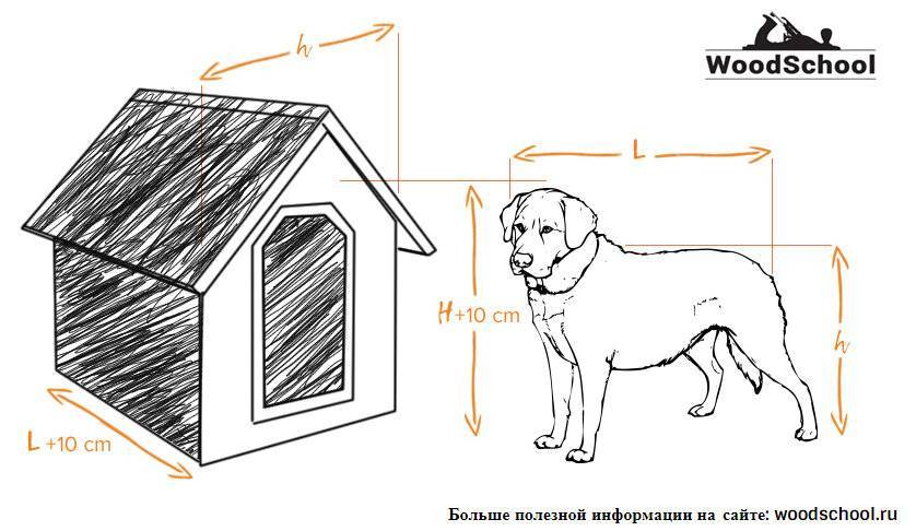 Будка для собаки своими руками из дерева: как сделать, фото, чертежи,