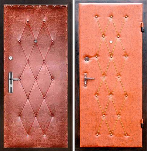 Обивка дверей дермантином: как снять старый материал и обшить заново своими руками