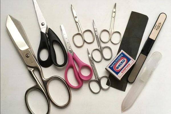 Как наточить ножницы в домашних условиях