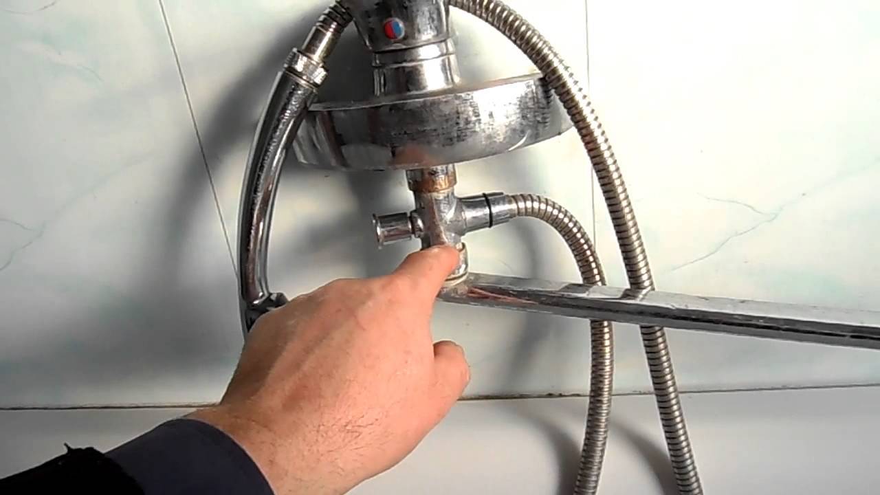 Ремонт смесителя в ванной своими руками: как починить переключатель на душ