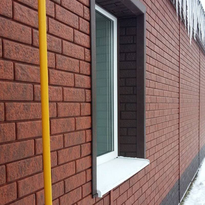 Фасадные панели под клинкерный кирпич для наружной отделки дома