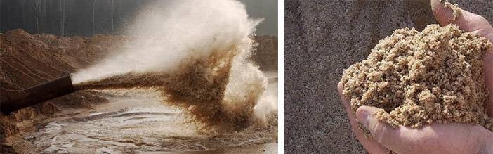 Карьерный песок: применение строительного, характеристики среднезернистого, в чем измеряется, марки