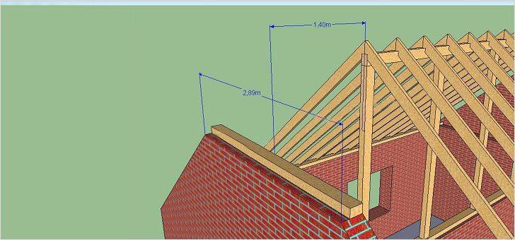 Стропильная система полувальмовой крыши: особенности конструкции и монтажа – советы по ремонту