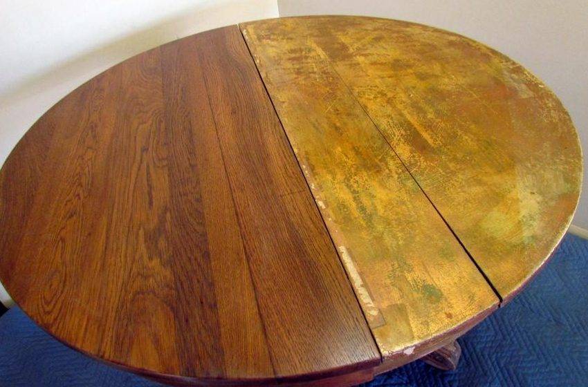 Декор старого стола своими руками - 14 легких идей (фото)