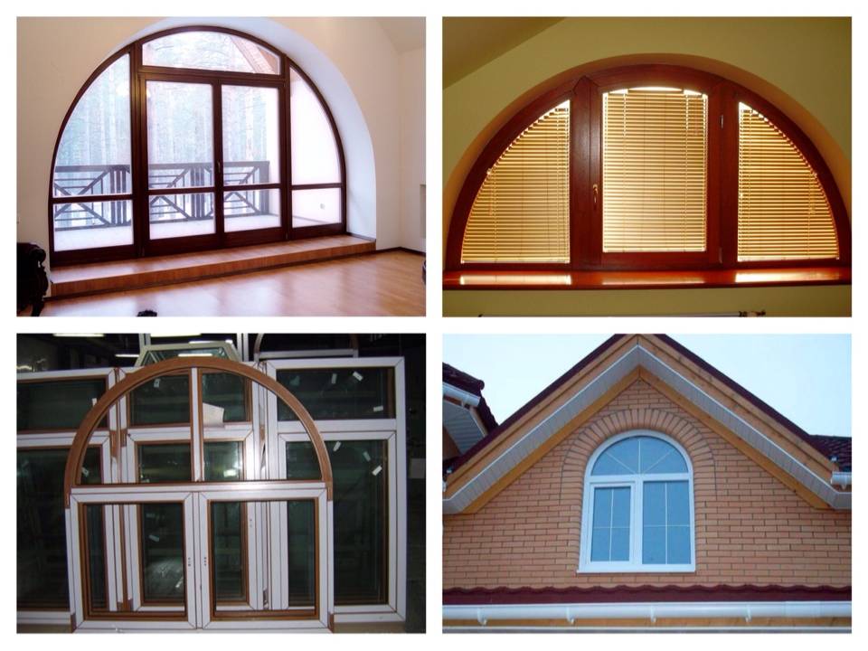 Арочные окна: благородный архитектурный и интерьерный элемент