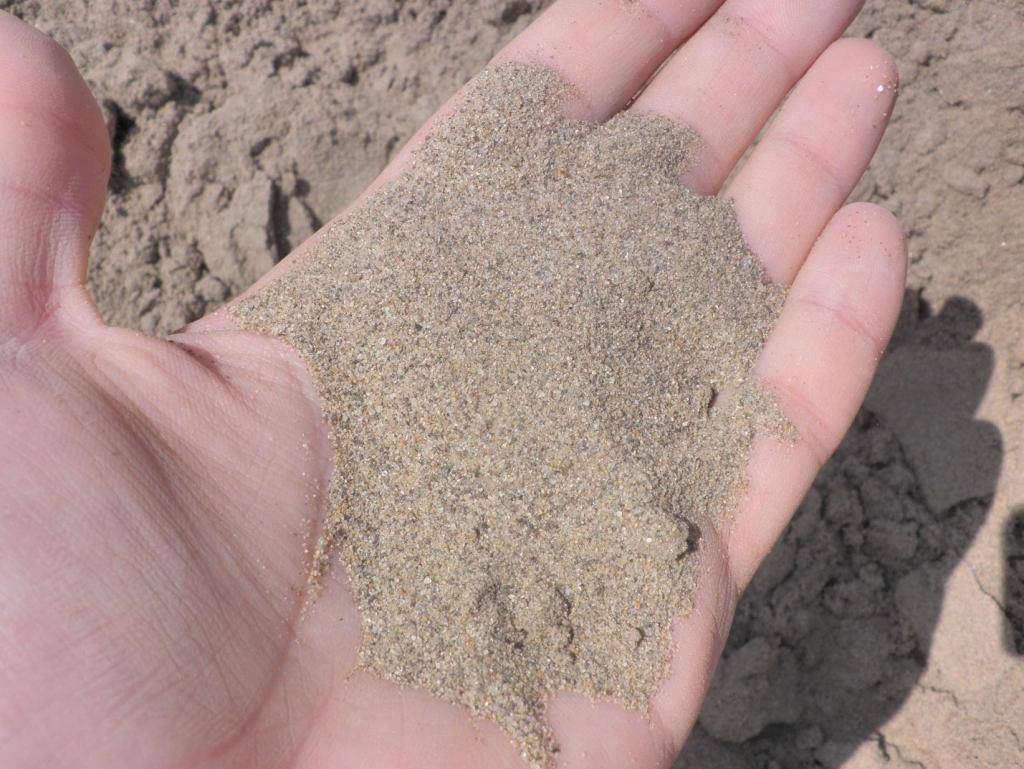 Морской песок для огорода - домострой