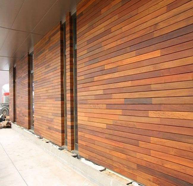 Отделочные материалы из дерева для наружной облицовки стен