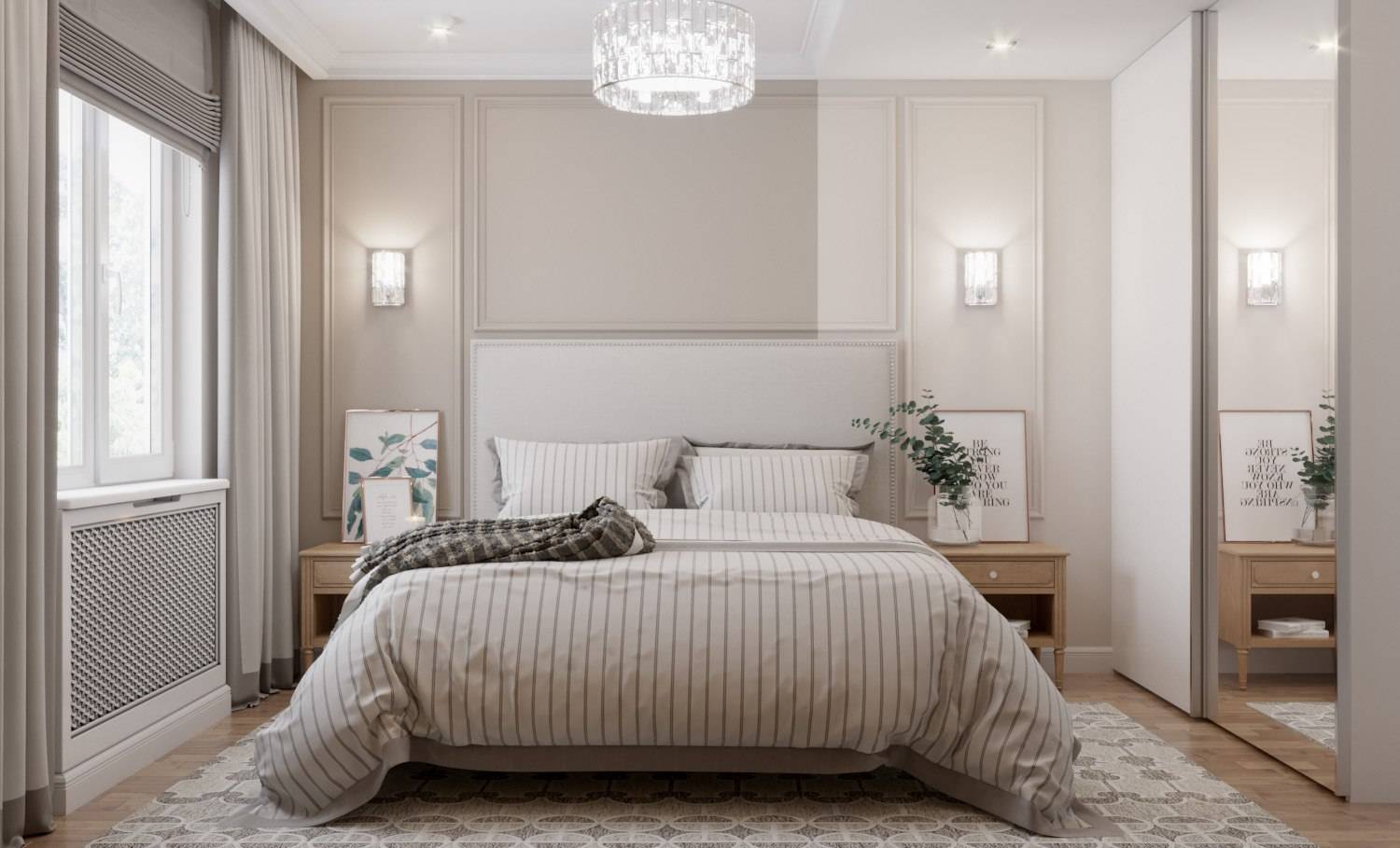Спальня в коричневых тонах: подбор цветовых комбинаций и стиля