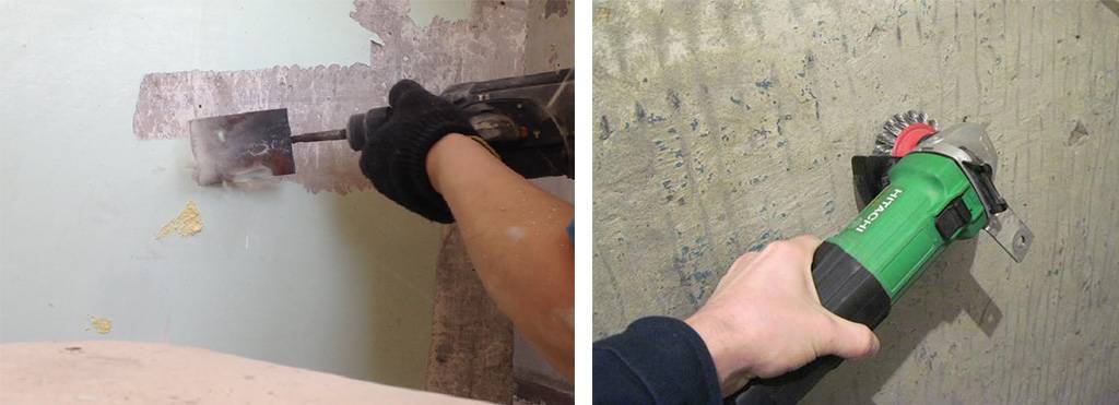 Как снять масляную краску со стен: три вида технологий