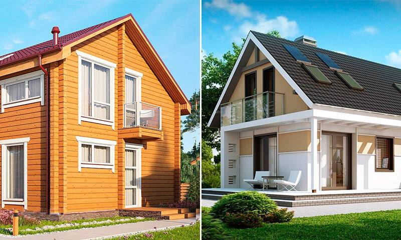 Чем отличается каркасный дом от брусового: пробуем сравнить конструкции