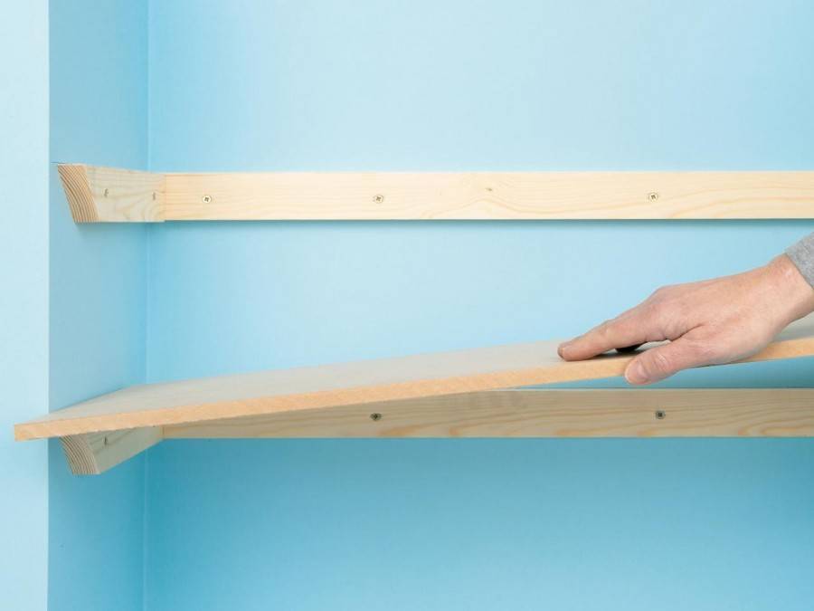 Полки на стену: как сделать своими руками навесные деревянные полки