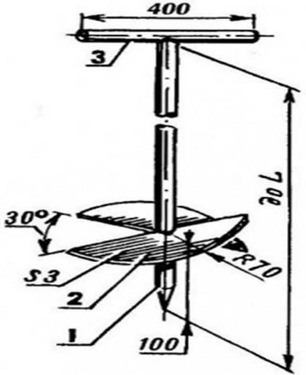 Самодельный бур тисэ своими руками чертежи