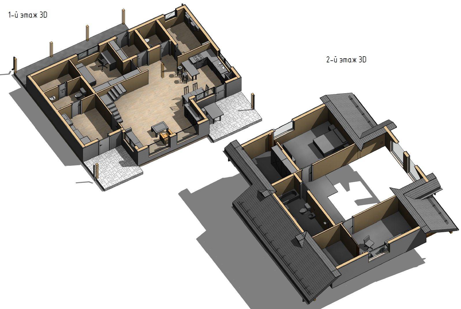 Одноэтажный или двухэтажный дом: какой лучше выбрать и выгоднее строить .