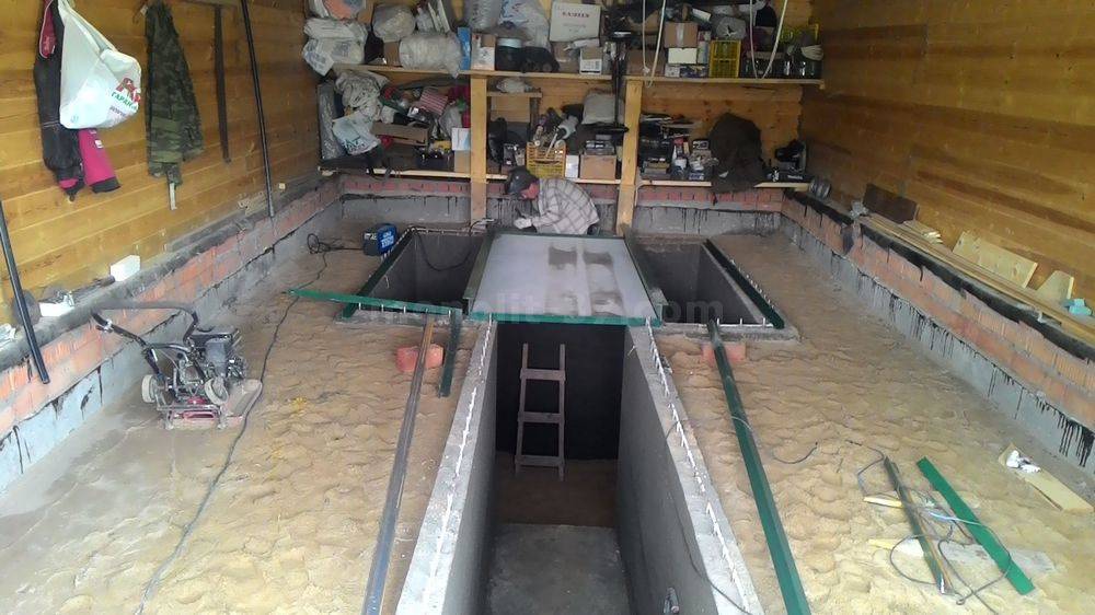 Как построить подвал в гараже пошагово и как сделать погреб своими руками