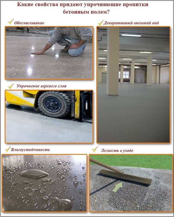 Пропитка для бетона: виды, технология нанесения и производители