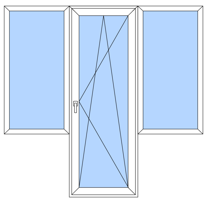 Размеры балконной двери с окном: пластиковые, стандартные, пвх