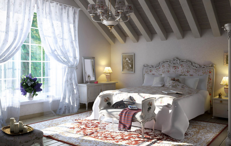 Спальня в стиле прованс: 100+ лучших фото интерьеров, идей дизайна