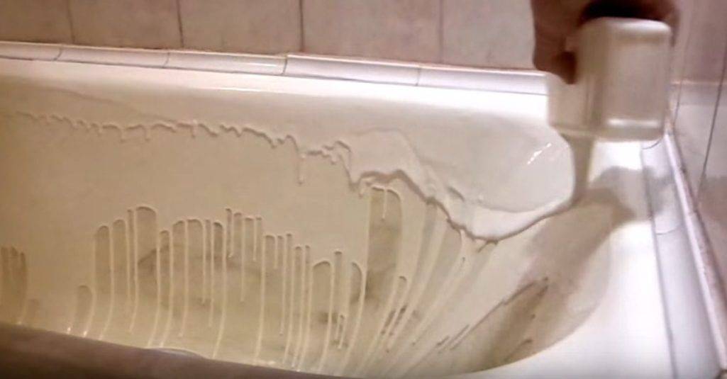 Как отреставрировать ванну в домашних условиях своими руками (видео)