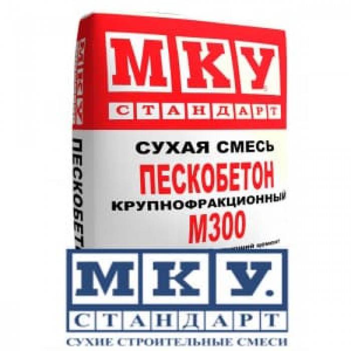 В каких пропорциях разводить пескобетон