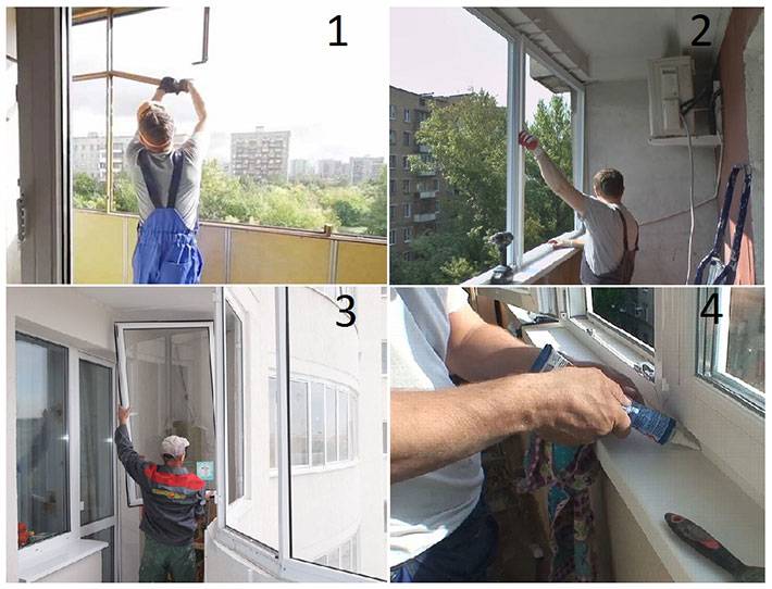 Как произвести замену холодного остекления балкона на теплое