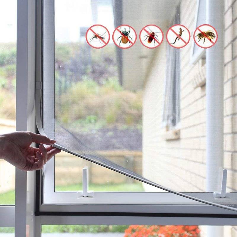 Установить москитную сетку на окно – как это сделать?