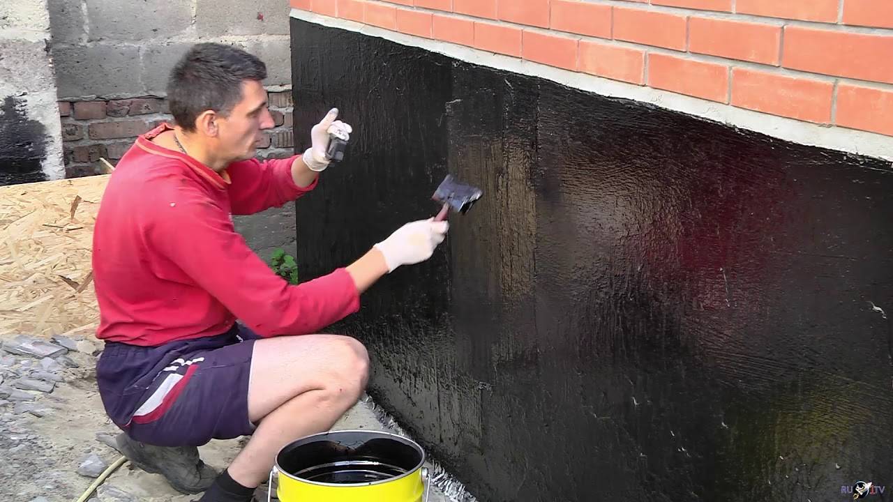 Битумная мастика для бетона: виды и способы применения