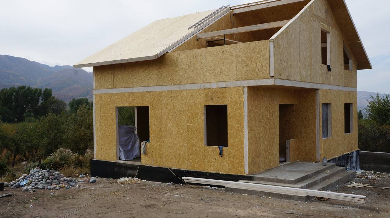 Каркасные дома из сип панелей - особенности строительства