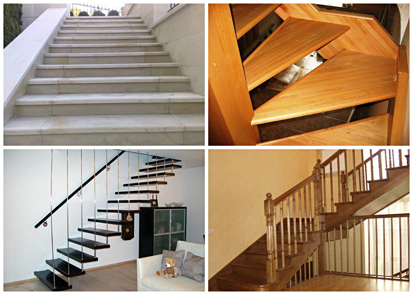 Какие ступени лучше для лестницы в доме?