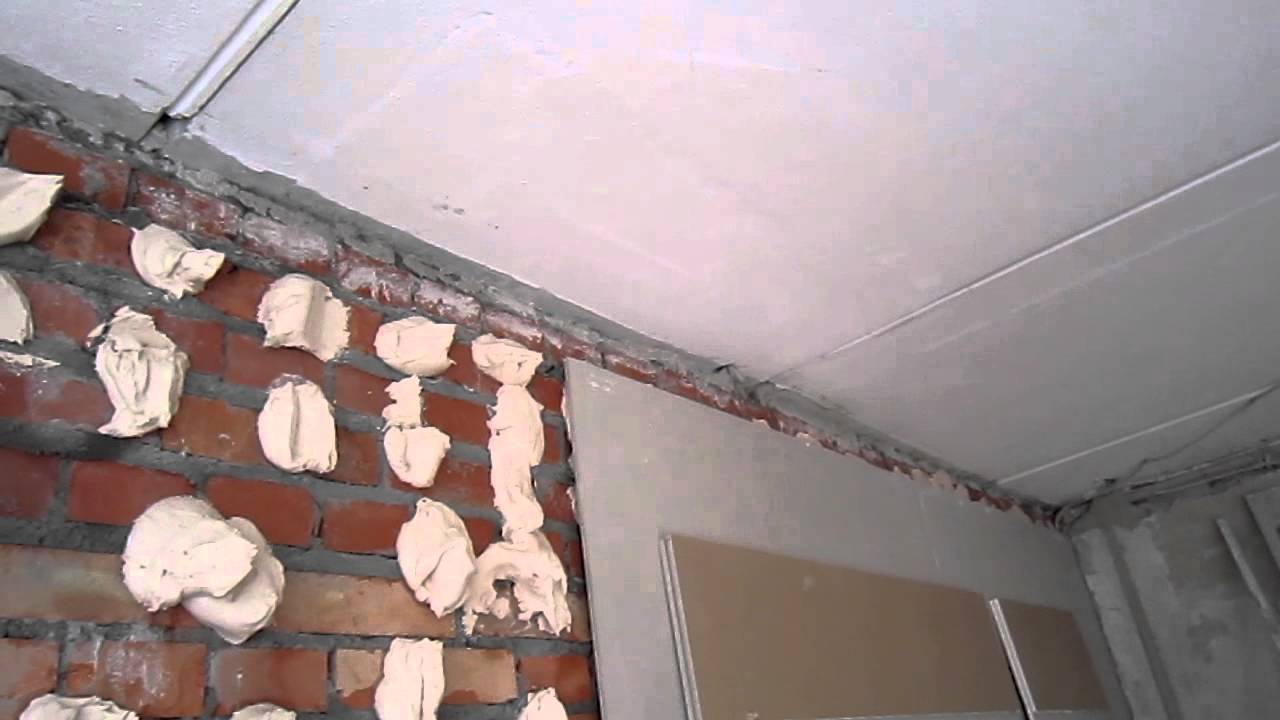 Как выровнять стены гипсокартоном своими руками (видео)