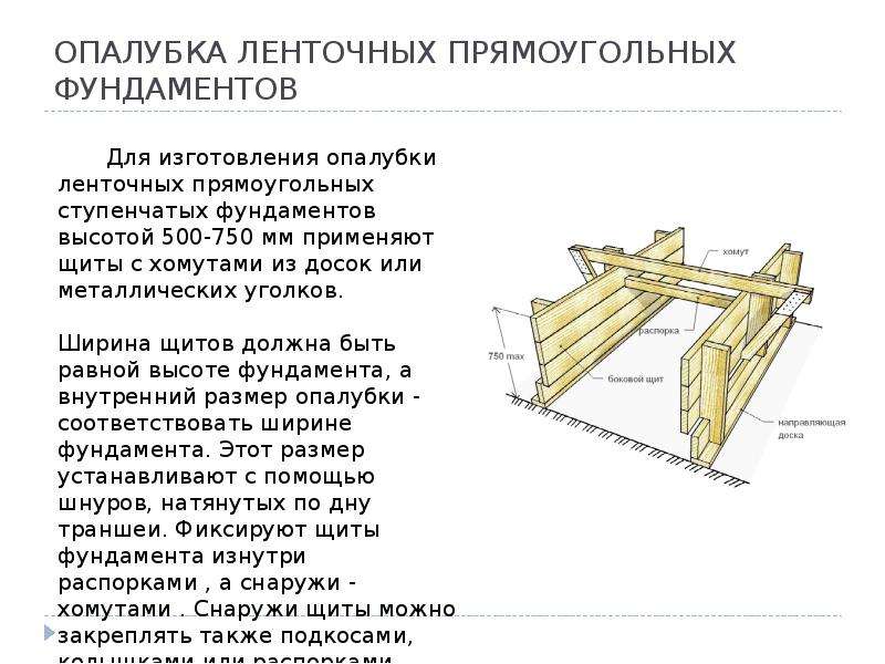 Пошаговая инструкция по строительству ленточного фундамента своими руками + основные ошибки при монтаже