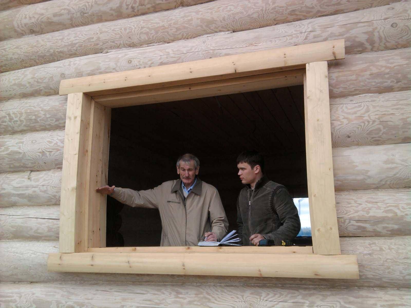Установка пластиковых окон в деревянном доме: видео установки своими руками » интер-ер.ру