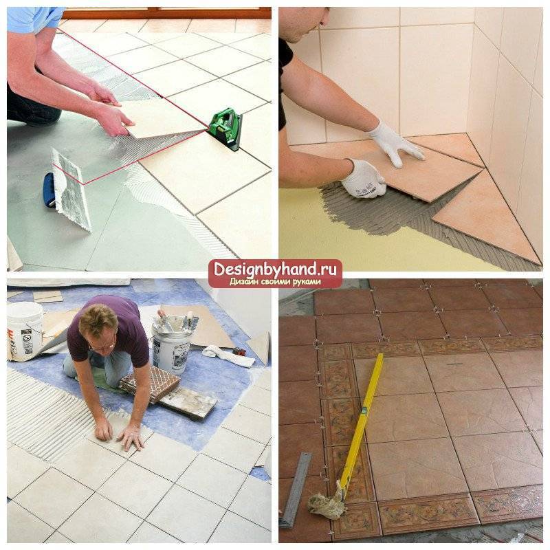 Укладка плитки на пол кухни своими руками | remont-kuxni.ru
