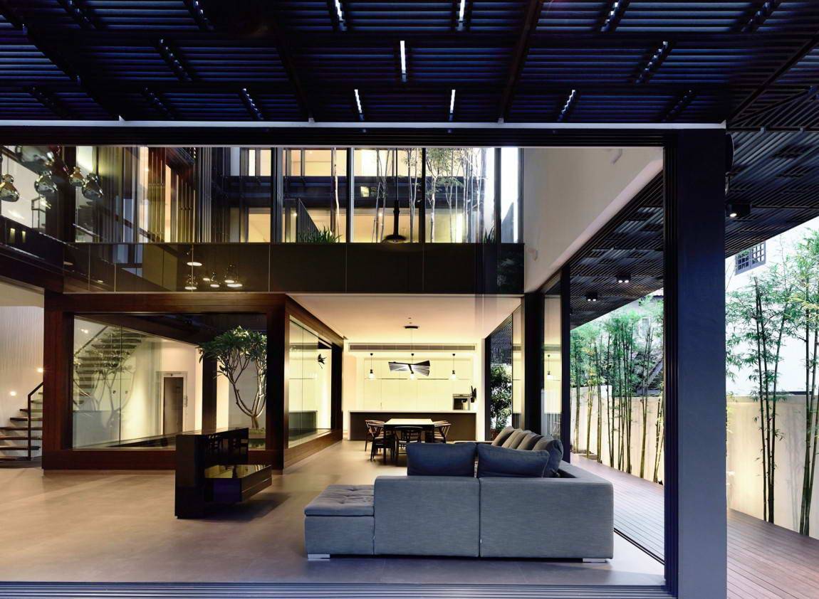 Стеклянные двухэтажные дома - проекты коттеджей со стенами из стекла, дерева, бетона и металла, фото – статьи на сайте luxfold.ru