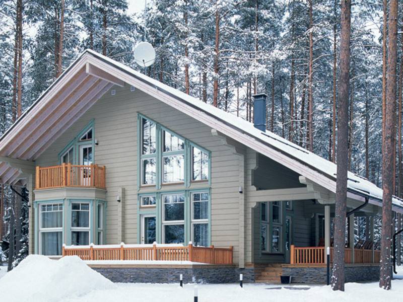 Финские дома из клееного бруса