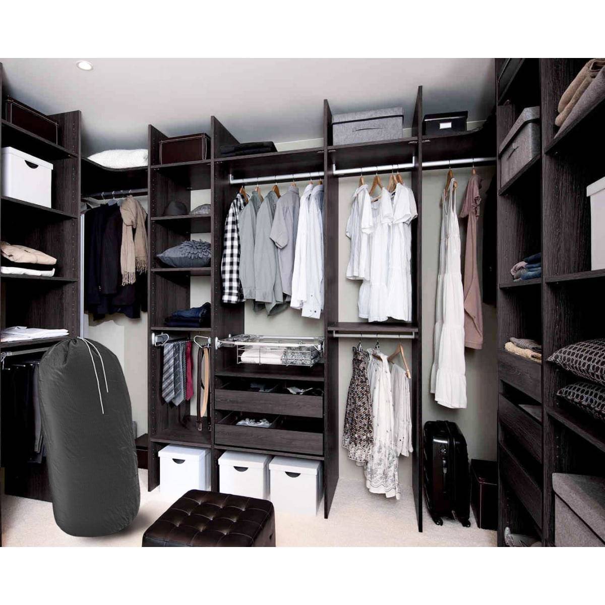 Гардеробная комната: планировка и дизайн, 50+ фото гардеробных  