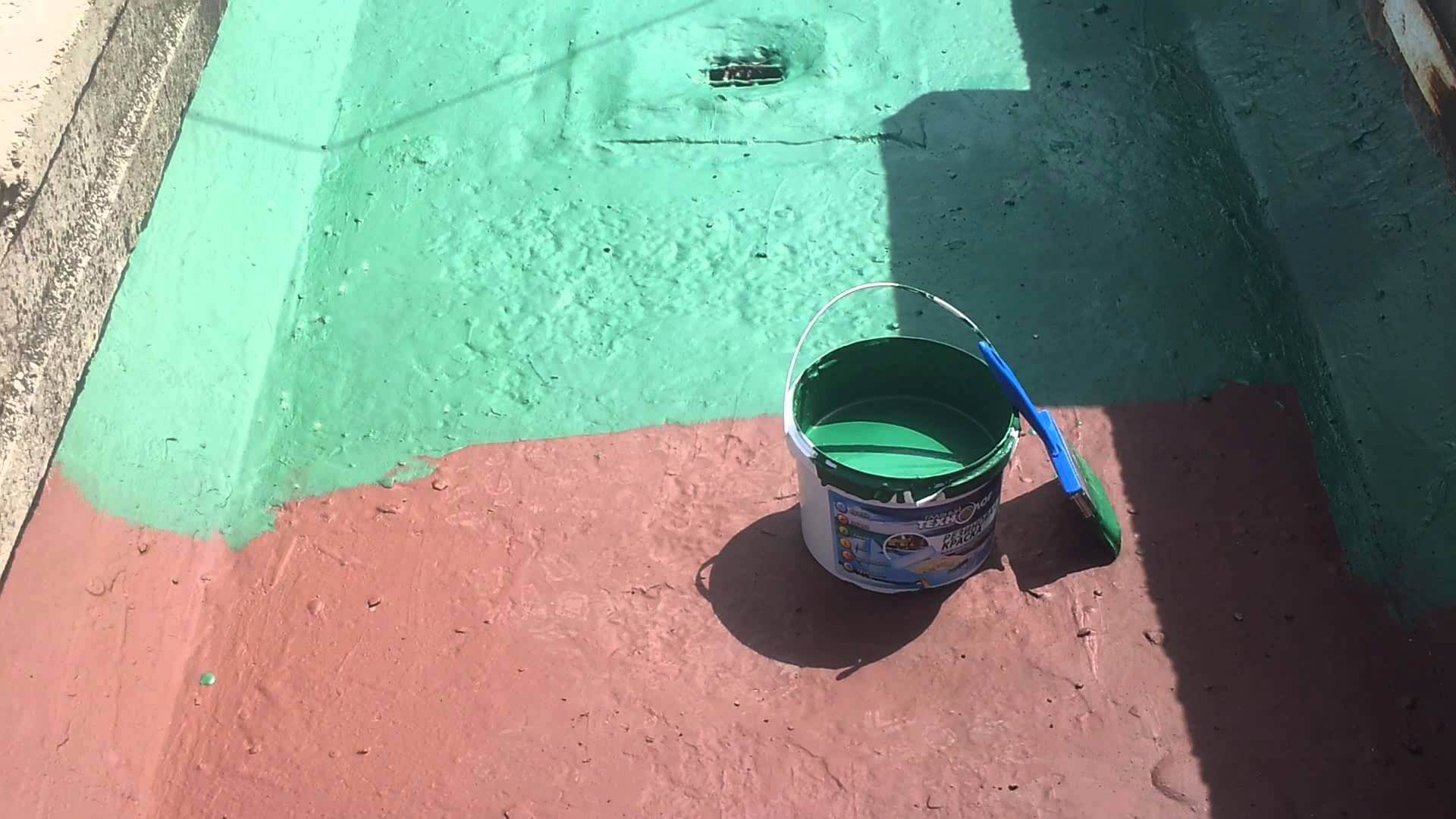 Особенности износостойкой краски на резиновой основе для пола и стен из бетона