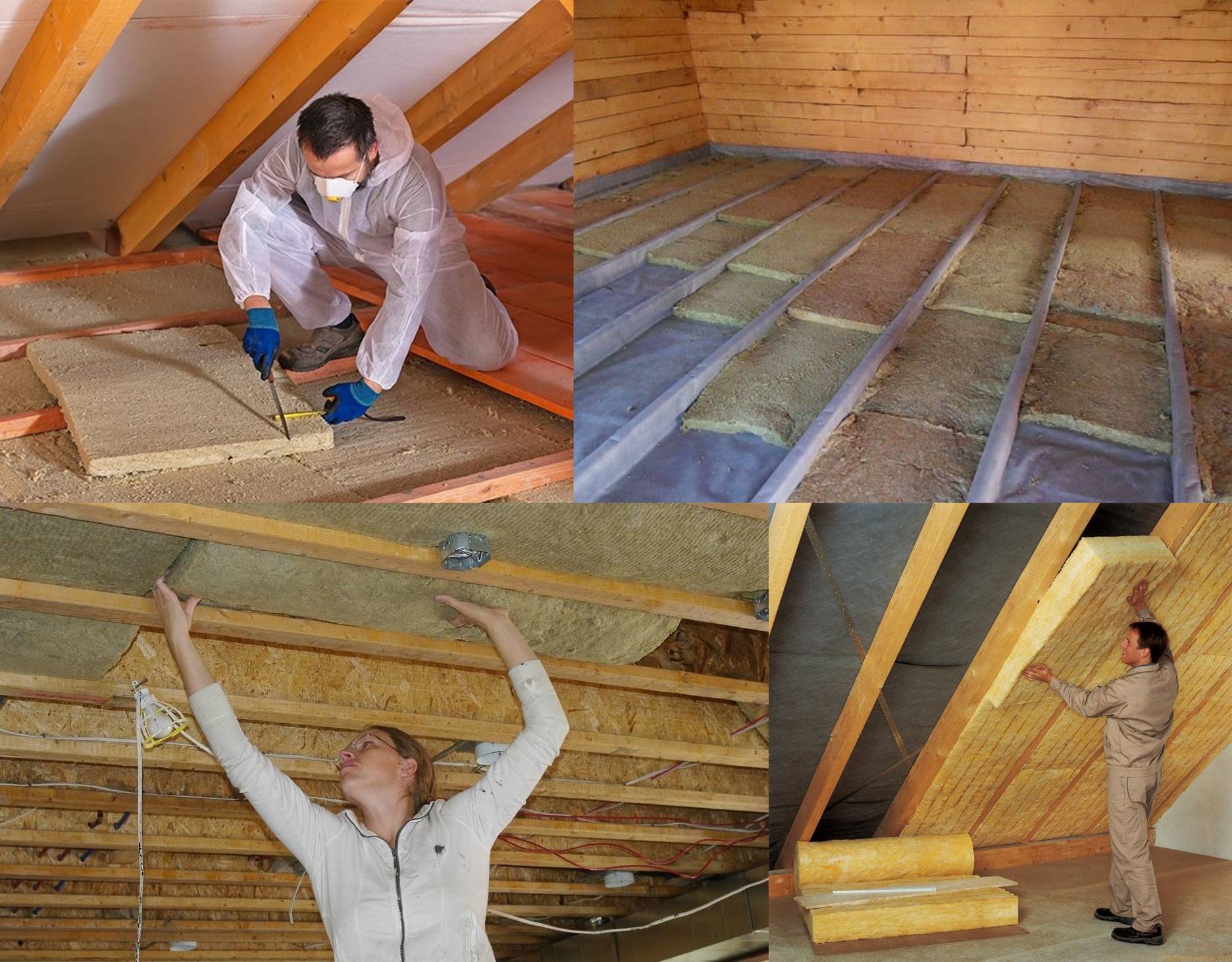 Минвата для утепления потолка: как утеплить потолок в частном доме, толщина и плотность минеральной ваты