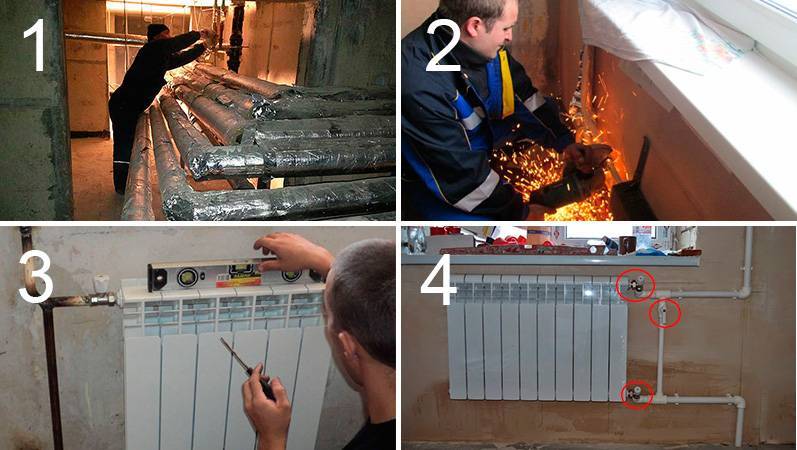 Замена батарей отопления: особенности установки радиаторов, процесс монтажа, как установить самостоятельно