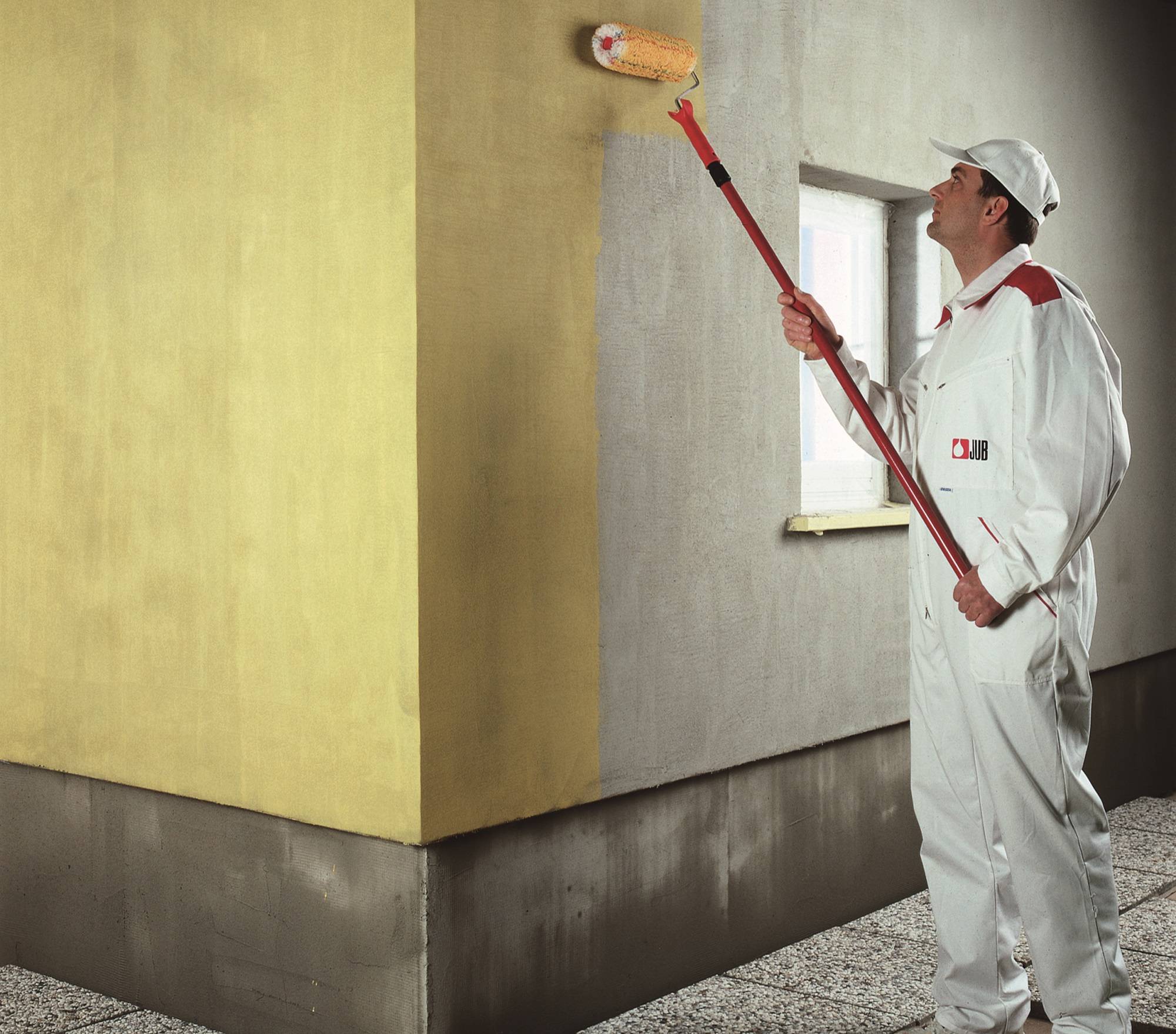 Покраска бетона, чем покрасить бетонные стены и пол