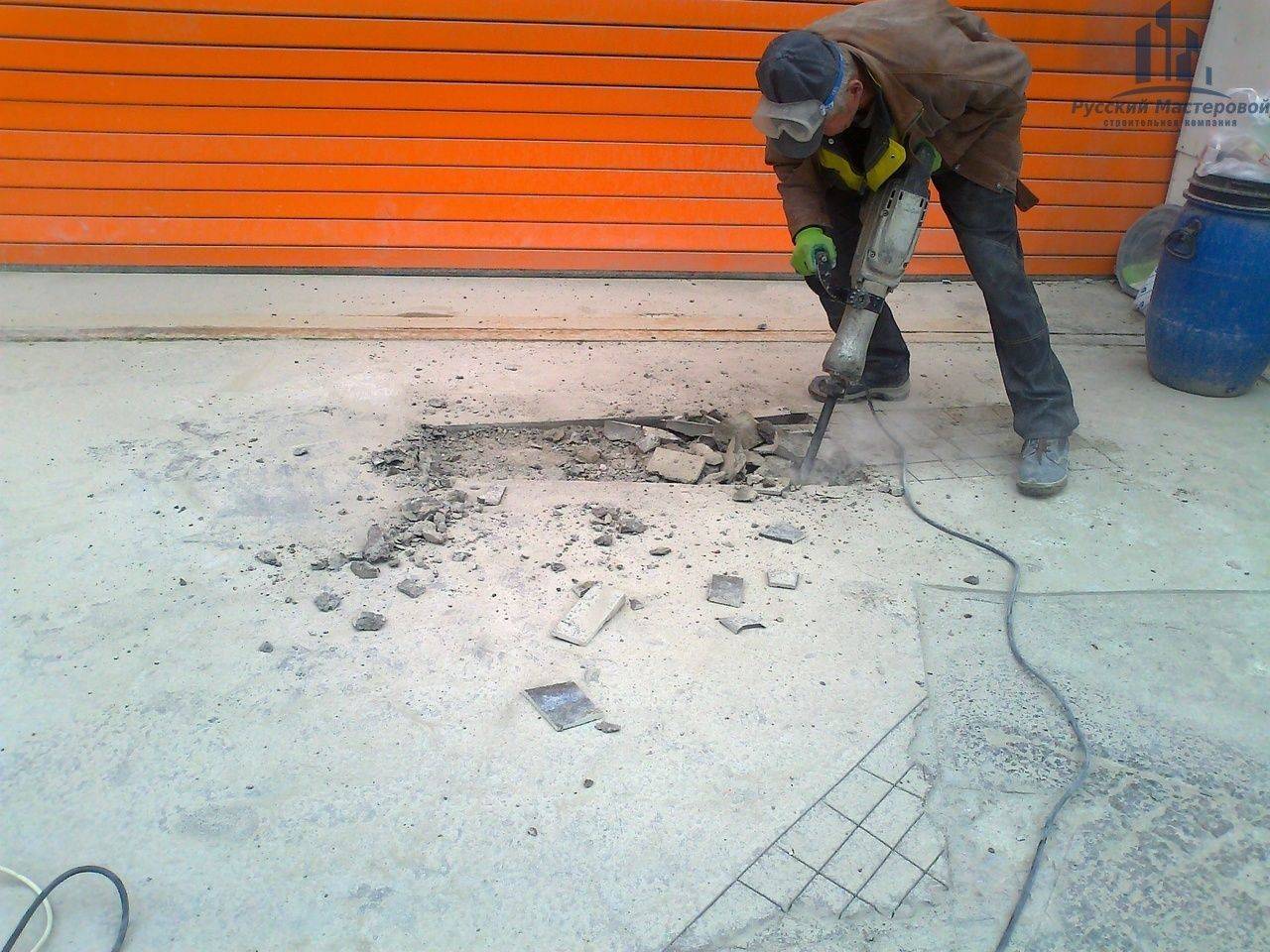 Как отремонтировать бетонную стяжку. полезные советы