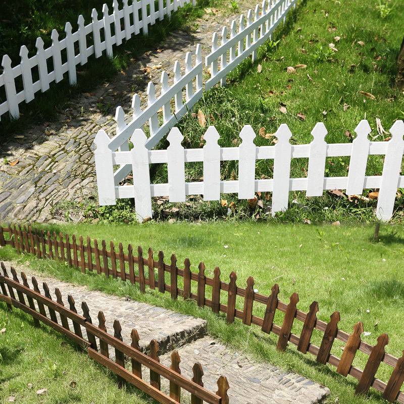 Декоративный деревянный забор для сада: как его сделать своими руками