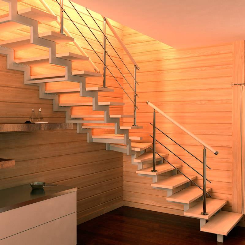 Лестницы на второй этаж в частном доме своими руками. схема конструкции лестницы