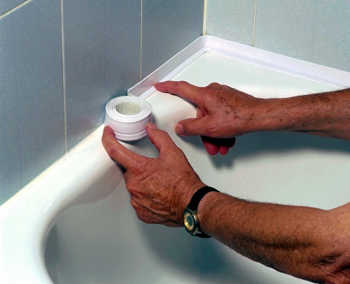 Герметизация ванны со стеной — чем и как заделать стык между ванной и стеной (фото, видео)