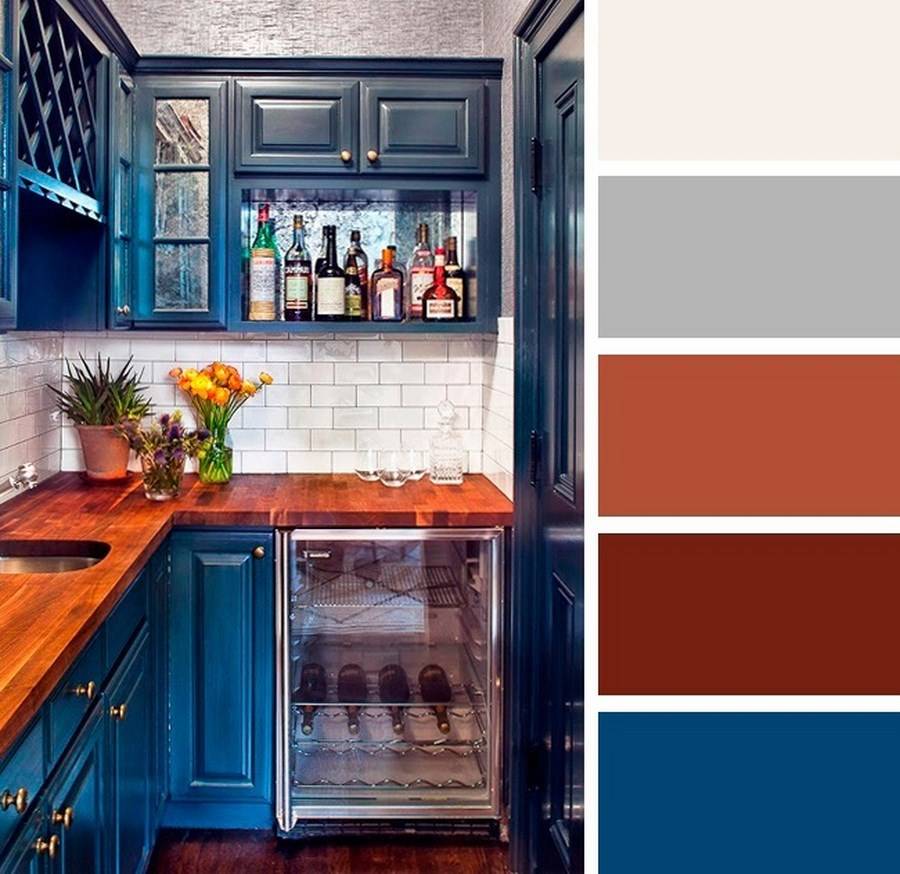 Кухня с темным низом и светлым верхом: как комбинировать цвета