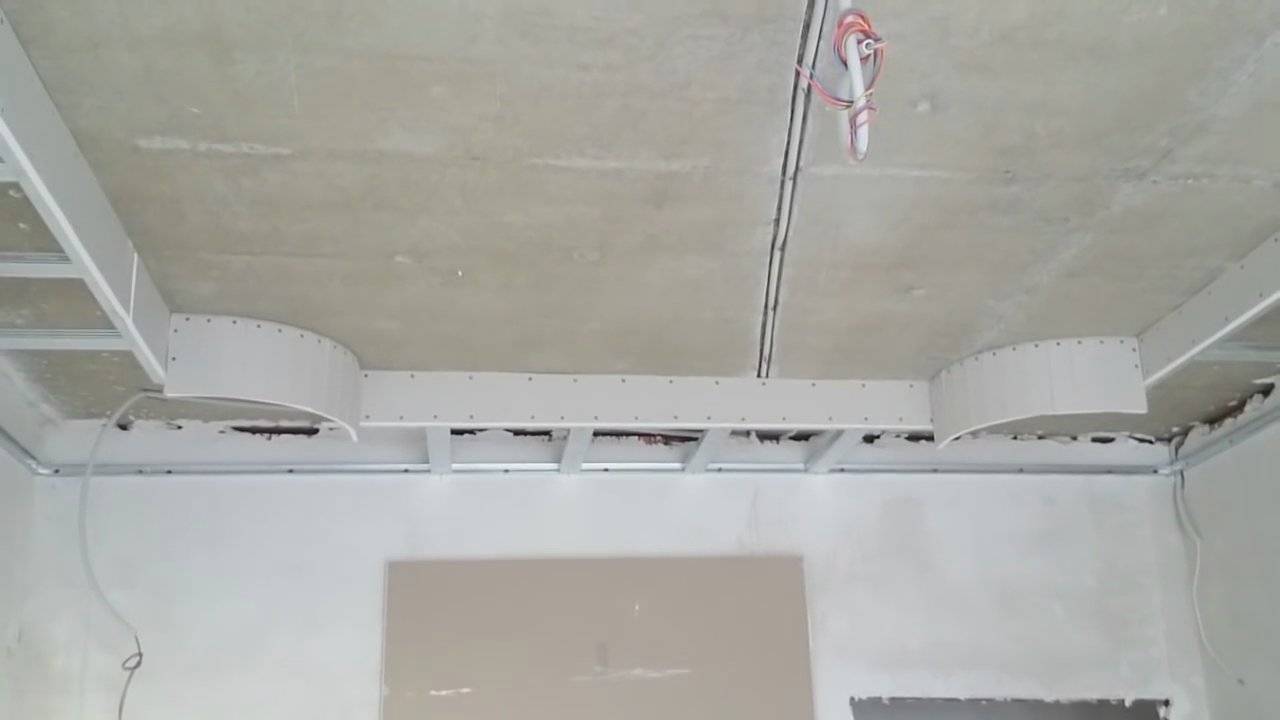 Двухуровневый потолок из гипсокартона своими руками: пошаговая инструкция