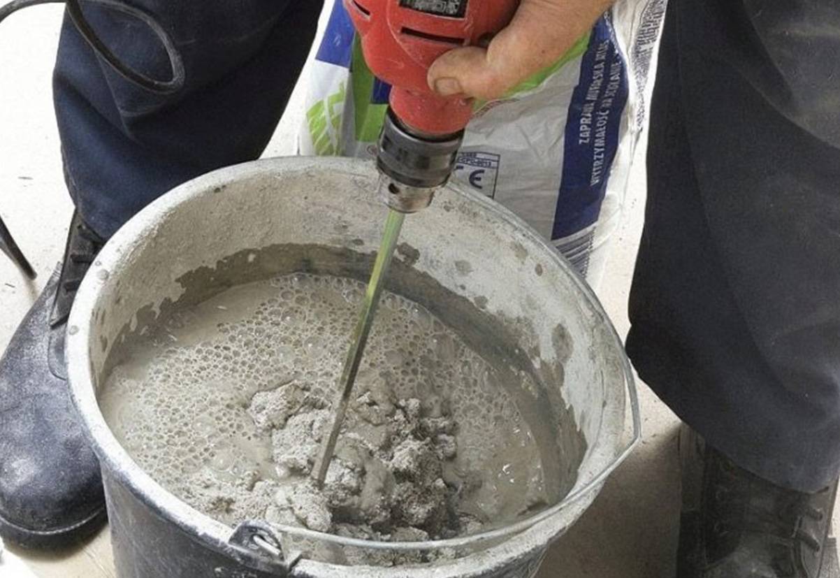 Как замесить цементный раствор? цементно-песчаный раствор
