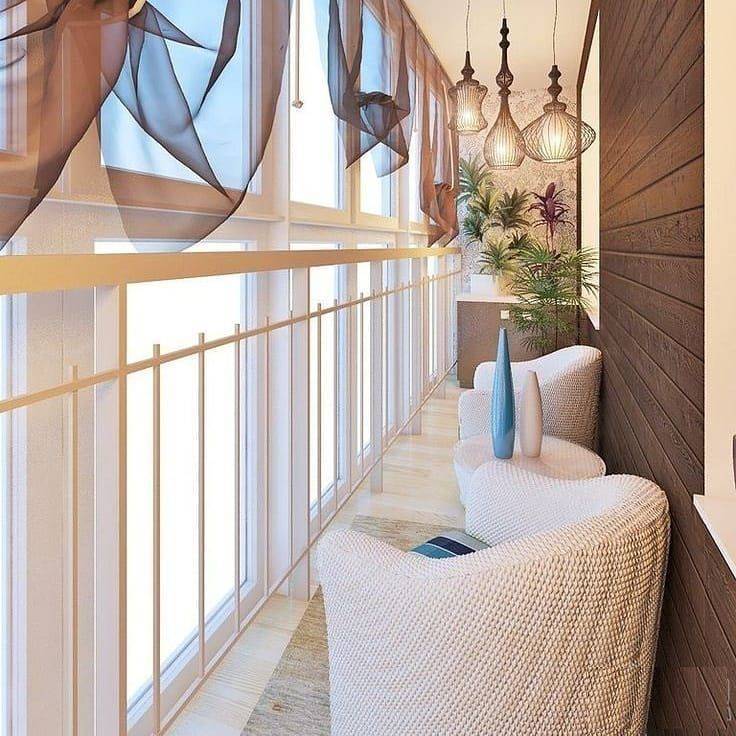 В каком стиле оформить интерьер балкона и лоджии